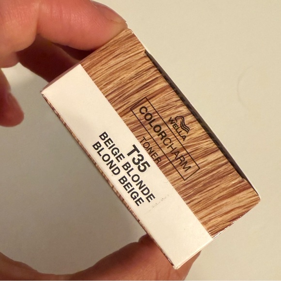 UNUSED NWT Wella Color Charm T35 Beige Blonde Toner - Picture 5 of 8